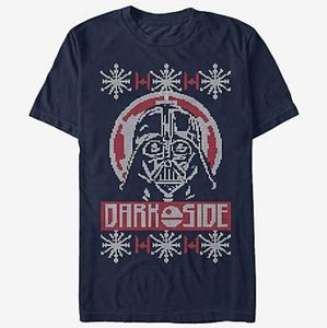 STAR WARS CHRISTMAS DARK SIDE PRINT SZ M T Shirt